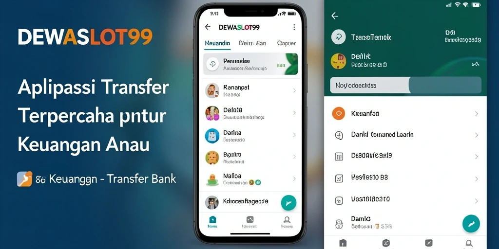 Antarmuka DEWASLOT99 yang ramah pengguna untuk Transfer Bank.