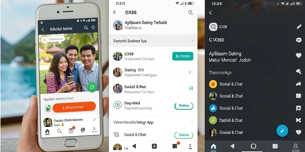 Tampilan antarmuka GX88 yang menarik dan mudah digunakan.