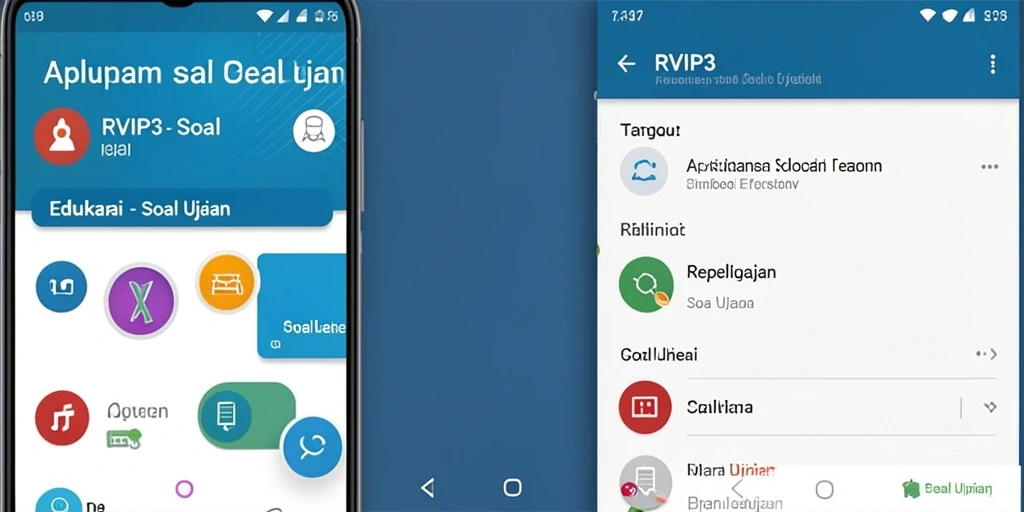 Antarmuka aplikasi RVIP3 yang interaktif dan mudah digunakan.