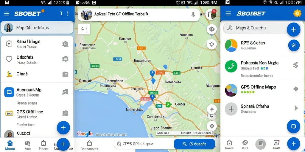 Tampilan antarmuka SBOBET yang user-friendly untuk navigasi peta.
